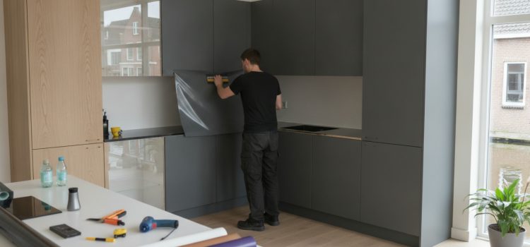 Keuken wrappen in Harderwijk geeft je keuken snel een moderne upgrade